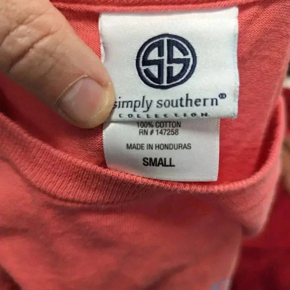 Simply Southern Faithful Girl Pineapple Shirt / Small - Picture 4 of 4